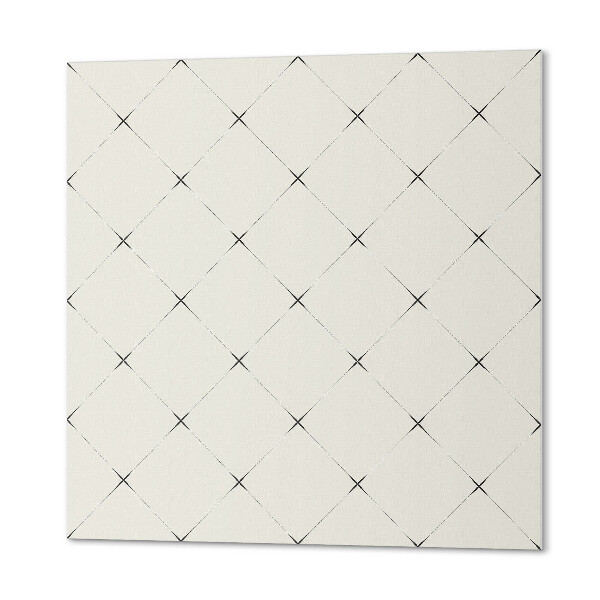 Čtvercový obkladový panel Geometrie kosočtverce v minimalistickém stylu