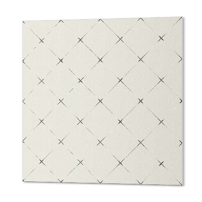 Čtvercový obkladový panel Geometrie kosočtverce v minimalistickém stylu