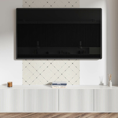 Čtvercový obkladový panel Geometrie kosočtverce v minimalistickém stylu