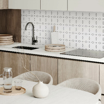 Čtvercový obkladový panel Geometrické kosočtverce v moderním designu