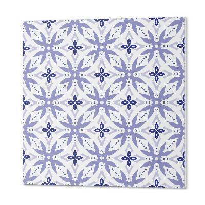 Čtvercový obkladový panel Květinové tvary v geometrii