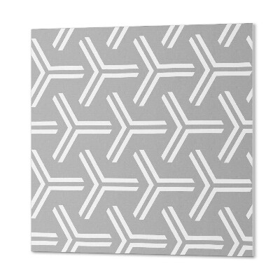 Čtvercový nástěnný panel Motiv šipky v geometrickém provedení