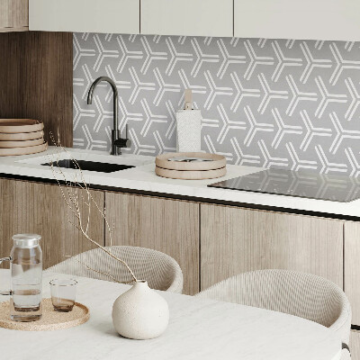 Čtvercový nástěnný panel Motiv šipky v geometrickém provedení