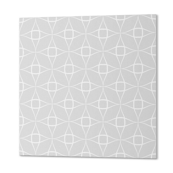 Čtvercový panel na zeď Síťový motiv v geometrické podobě