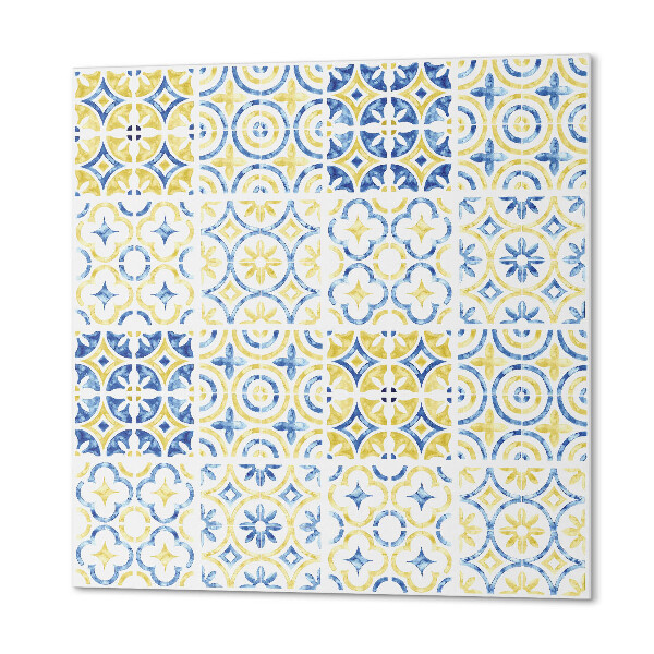 Čtvercový obkladový panel Mozaikové dekorace s ornamenty