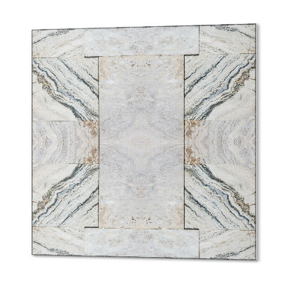 Čtvercový nástěnný panel Design inspirovaný kamenem