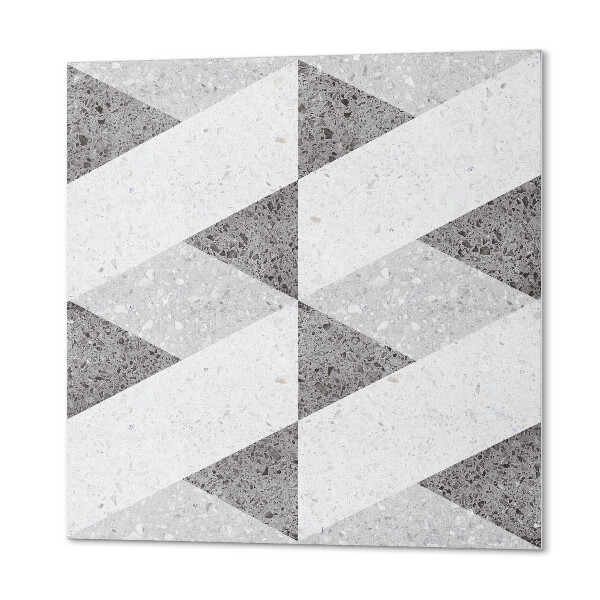 Čtvercový panel na zeď Hra kontrastů v geometrických formách