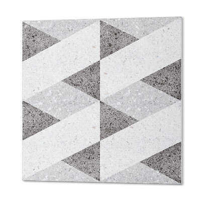 Čtvercový panel na zeď Hra kontrastů v geometrických formách