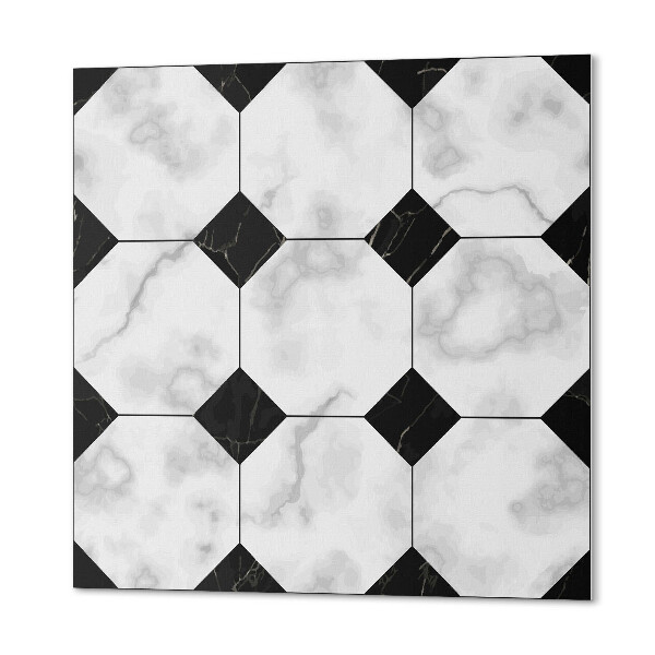 Čtvercový nástěnný panel Atraktivní geometrické vzory