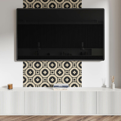 Čtvercový obkladový panel Geometrické obrazce ve tvaru čtverců