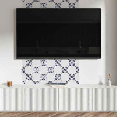 Čtvercový nástěnný panel Květinový Vzor Styl