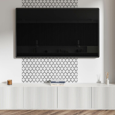 Čtvercový panel na zeď Geometrie v symetrickém stylu