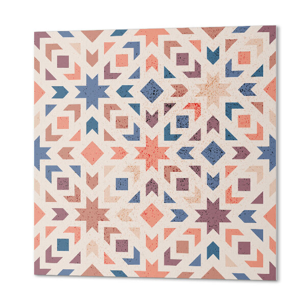 Čtvercový panel na zeď Symfonie tvarů v geometrii
