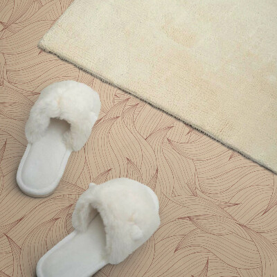 Čtvercový panel na zeď Zakřivené čáry vzor