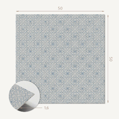 Čtvercový obkladový panel Geometrické kosočtverce v moderním stylu