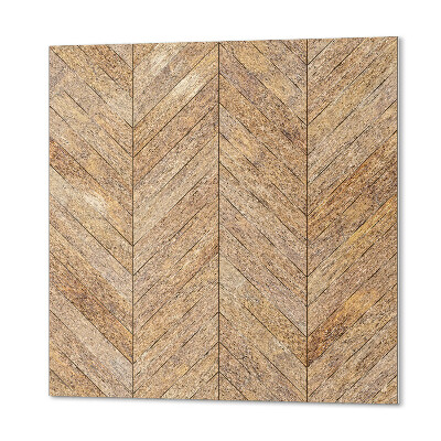Čtvercový obkladový panel Stylová rybí kost