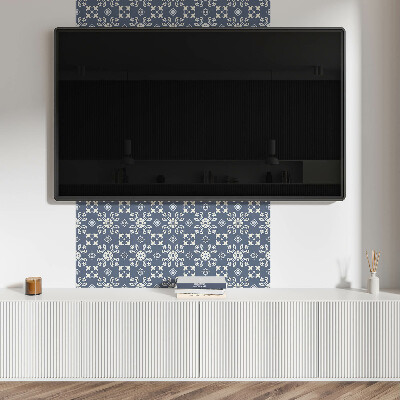 Čtvercový nástěnný panel Květinový vzor