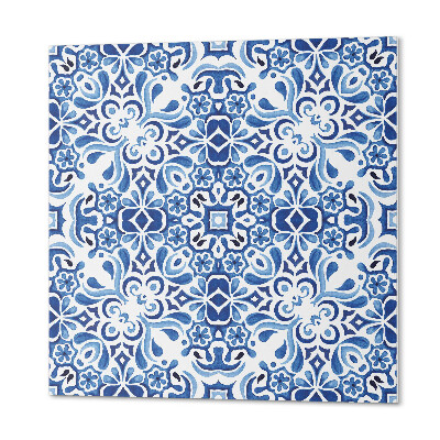Čtvercový nástěnný panel Elegantní rostlinný motiv