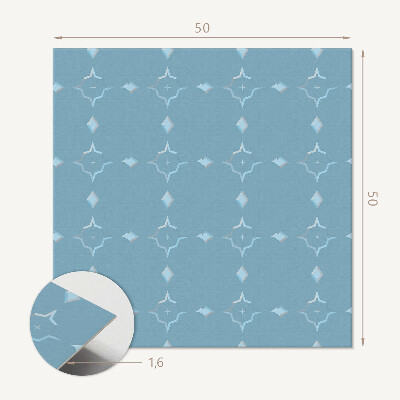 Čtvercový nástěnný panel Geometrie diamantového designu