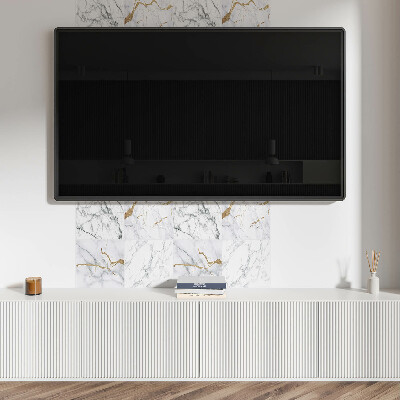 Čtvercový nástěnný panel Mramor s elegantními žilkami
