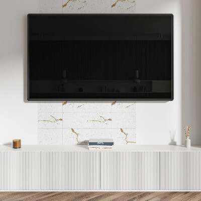 Čtvercový nástěnný panel Současný mramorový vzor