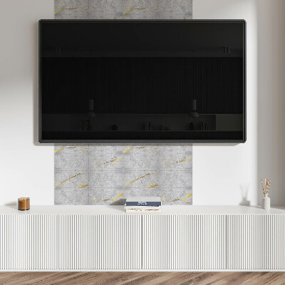 Čtvercový panel na zeď Mramorový design s elegantním nádechem