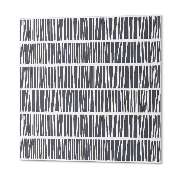 Čtvercový nástěnný panel Stylový obrys čáry