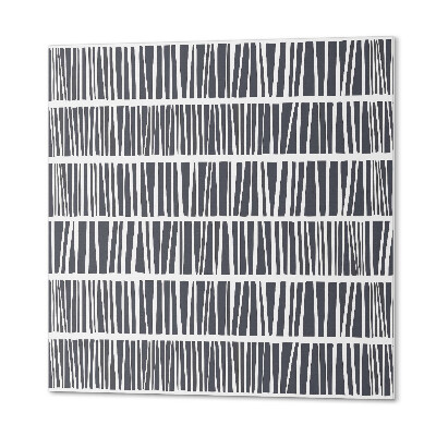 Čtvercový nástěnný panel Stylový obrys čáry