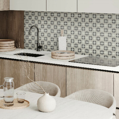Čtvercový nástěnný panel Moderní geometrické rozložení dlaždic