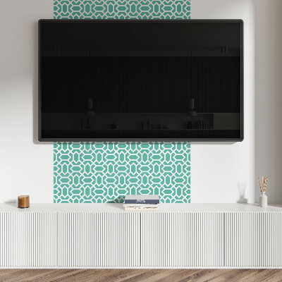 Čtvercový nástěnný panel Stylové tvary v geometrii
