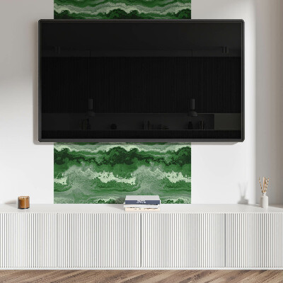 Čtvercový obkladový panel Organický design vlny