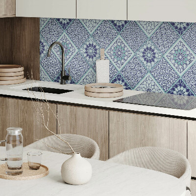 Čtvercový panel na zeď Stylové mozaiky s geometrickými motivy