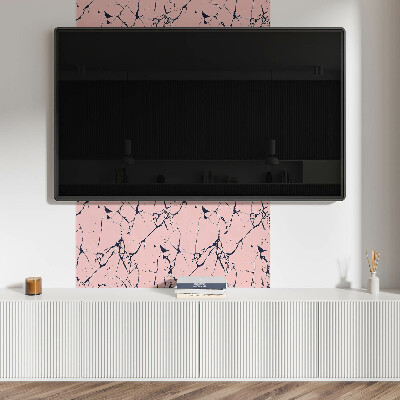 Čtvercový obkladový panel Moderní mramorový motiv v uměleckém pojetí