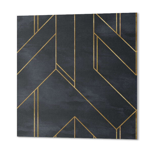 Čtvercový obkladový panel Čáry v abstraktní geometrii