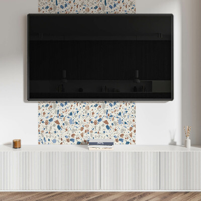 Čtvercový nástěnný panel Klenoty přírody v designu