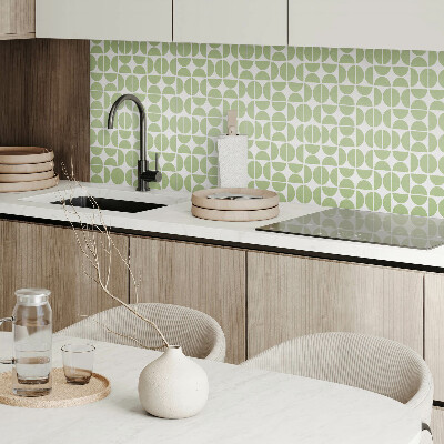 Čtvercový obkladový panel Moderní design kol v podobě abstrakce
