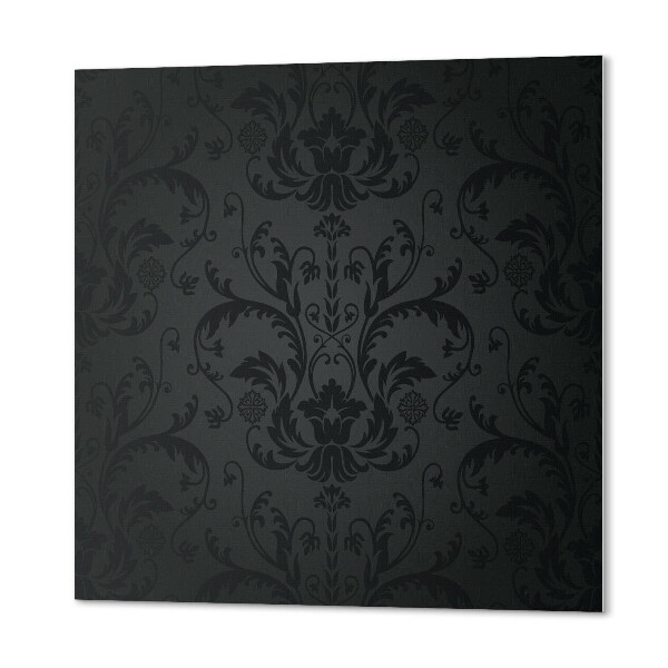 Čtvercový obkladový panel Subtilní rostlinný design