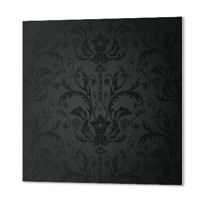 Čtvercový obkladový panel Subtilní rostlinný design