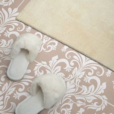 Čtvercový panel na zeď Elegantní květinový vzor