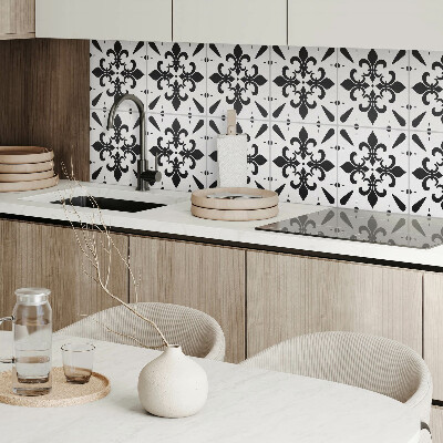 Čtvercový panel na zeď Květinový motiv v elegantním stylu