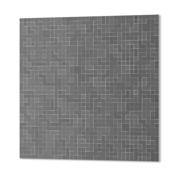 Čtvercový nástěnný panel Moderní linie v abstraktním vydání