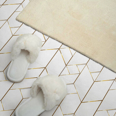 Čtvercový obkladový panel Abstraktní vzor čáry v geometrickém stylu