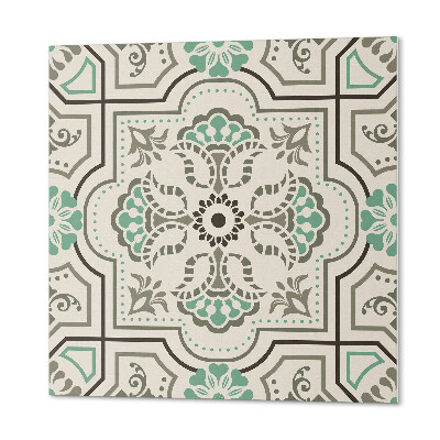 Čtvercový panel na zeď Grafický motiv s geometrickými prvky