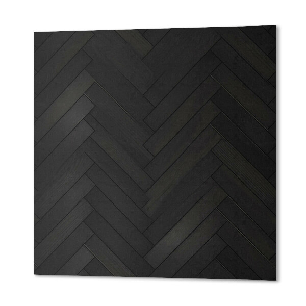 Čtvercový panel na zeď Design parket s rybí kostí