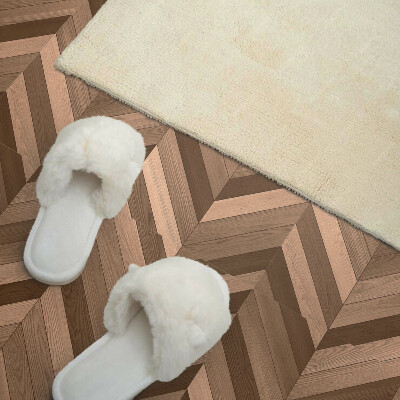 Čtvercový panel na zeď Dřevěná rybí kost v klasickém stylu