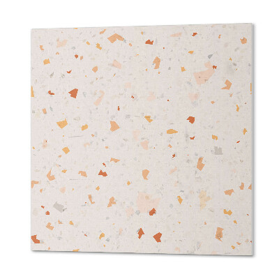 Čtvercový nástěnný panel Stylový design Terrazzo