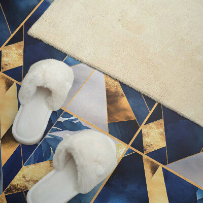 Čtvercový nástěnný panel Geometrické vzory v barvách