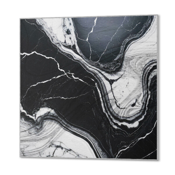Čtvercový nástěnný panel Stylizovaný mramor v abstraktní podobě