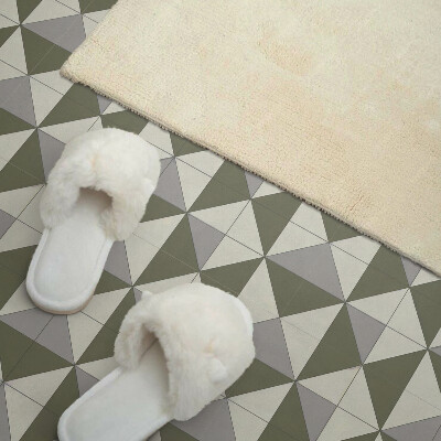 Čtvercový obkladový panel Design s trojúhelníky v geometrickém stylu