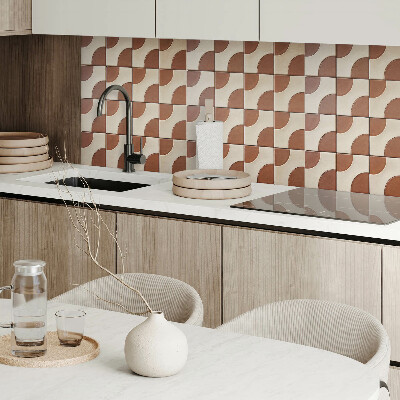 Čtvercový nástěnný panel Stylové geometrické motivy